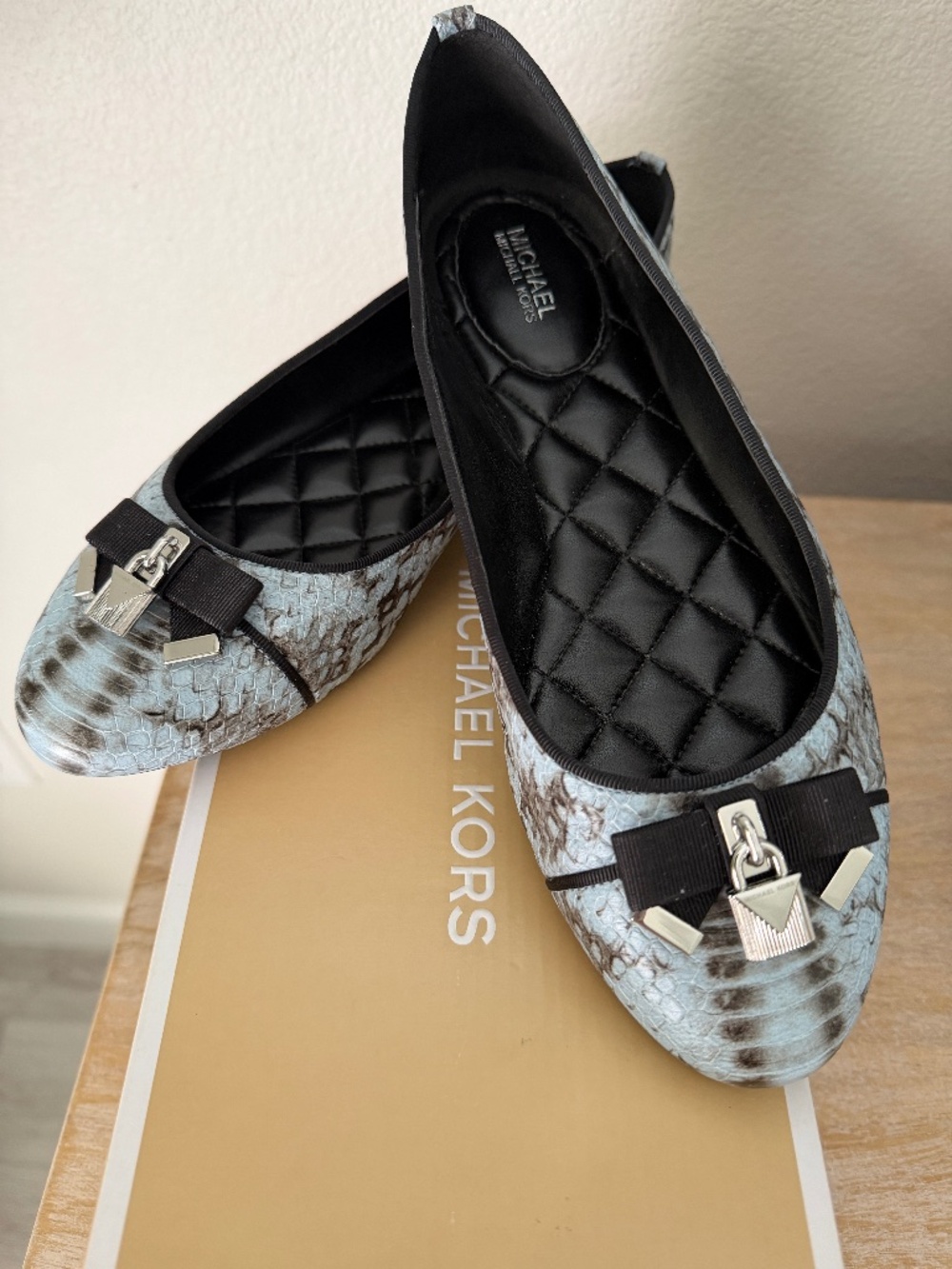 Michael Kors Alice Ballet Flats, Sz 8M